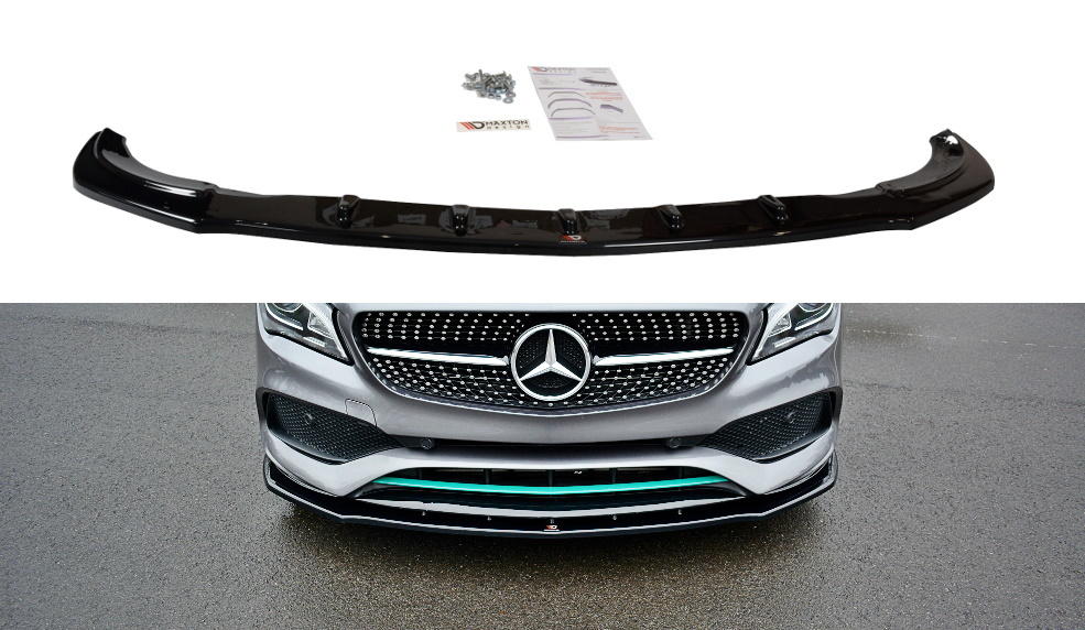 M-B CLA C117 Front spoiler for AMG-line 2017-2019