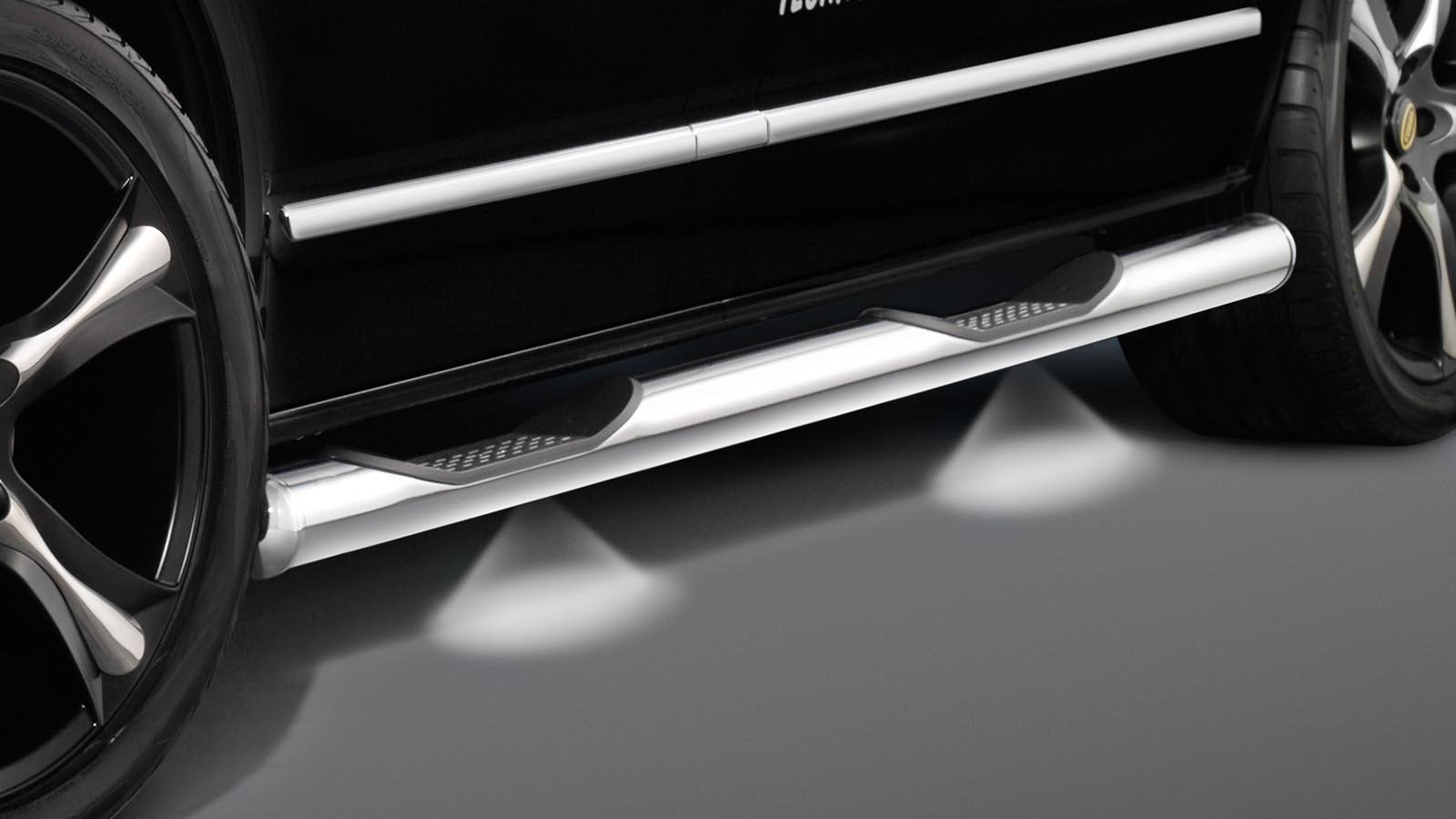 Vw Transporter T6 Side Bars With Led Lighting T6 Side