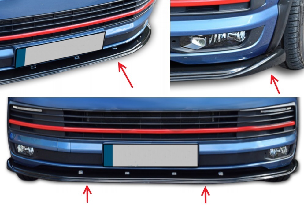 Vw t6 front spoiler