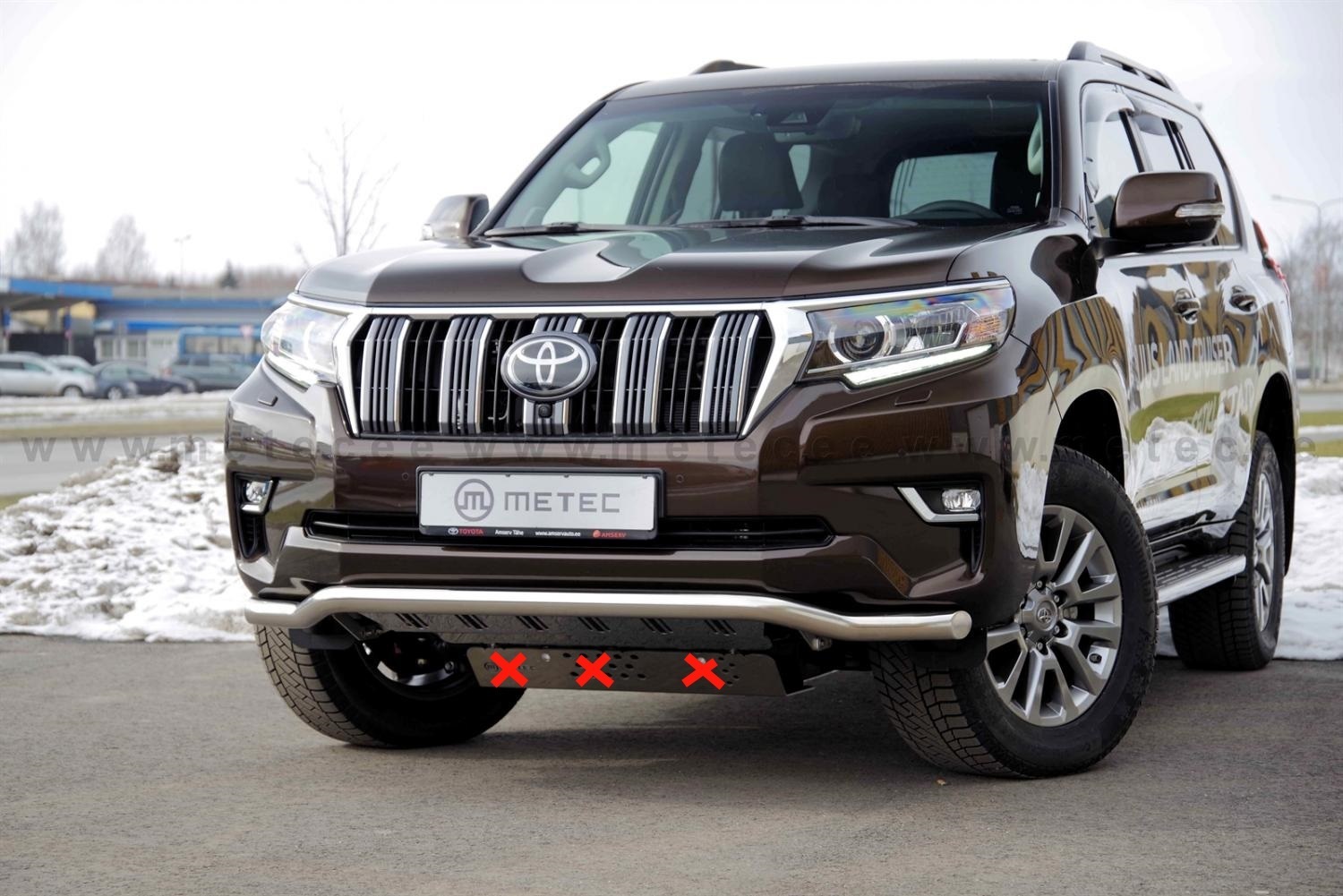 Toyota Land Cruiser Fj150 Etupuskurin Suojaputki 2018