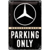 Mercedes-Benz Parking Only sign 20cm x 30cm