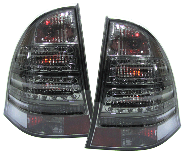 M-B W203 Dark led rear lights for wagon