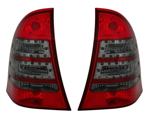 M-B W203 Puna/Tummat led-takavalot farmariin