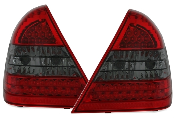 M-B W202 Red/dark led rear lights