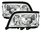 M-B W202 Crystal front lights