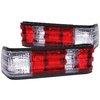 M-B W201 Red/Bright tail lights