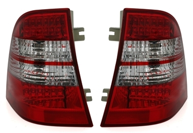 M-B ML W163 Puna/Kirkkaat led-takavalot