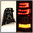 M-B ML W163 Red/bright led rear lights Ver. 2