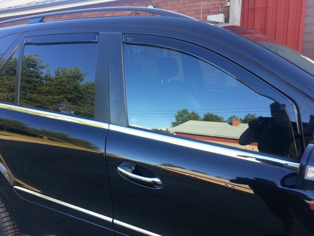 Wimbledon Trade Chrome Stainless Steel Window Frame Trim For Mercedes ML W164 2005-2011 (4pcs)