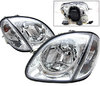 M-B R170 Crystal front lights