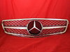 M-B W204 C63 "AMG Look" grille silver base