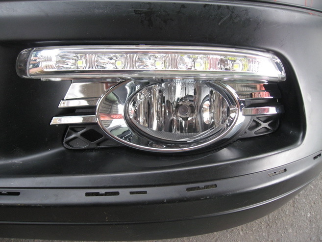 M-B W204 Led daytime running lights chrome