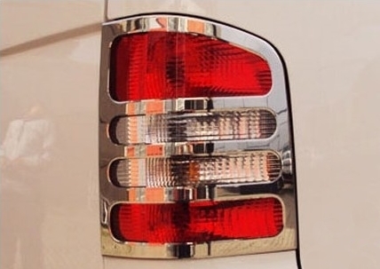 VW Transporter T5 Rear lights chrome frame (Tailgate)