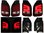 VW Transporter T5 Puna/kirkkaat led-design takavalot