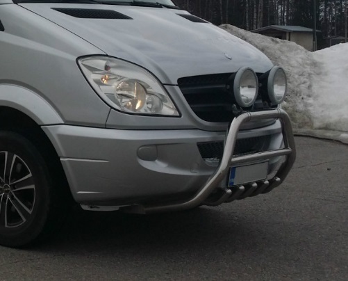 M-B Sprinter W906 Front guard (with teeths)
