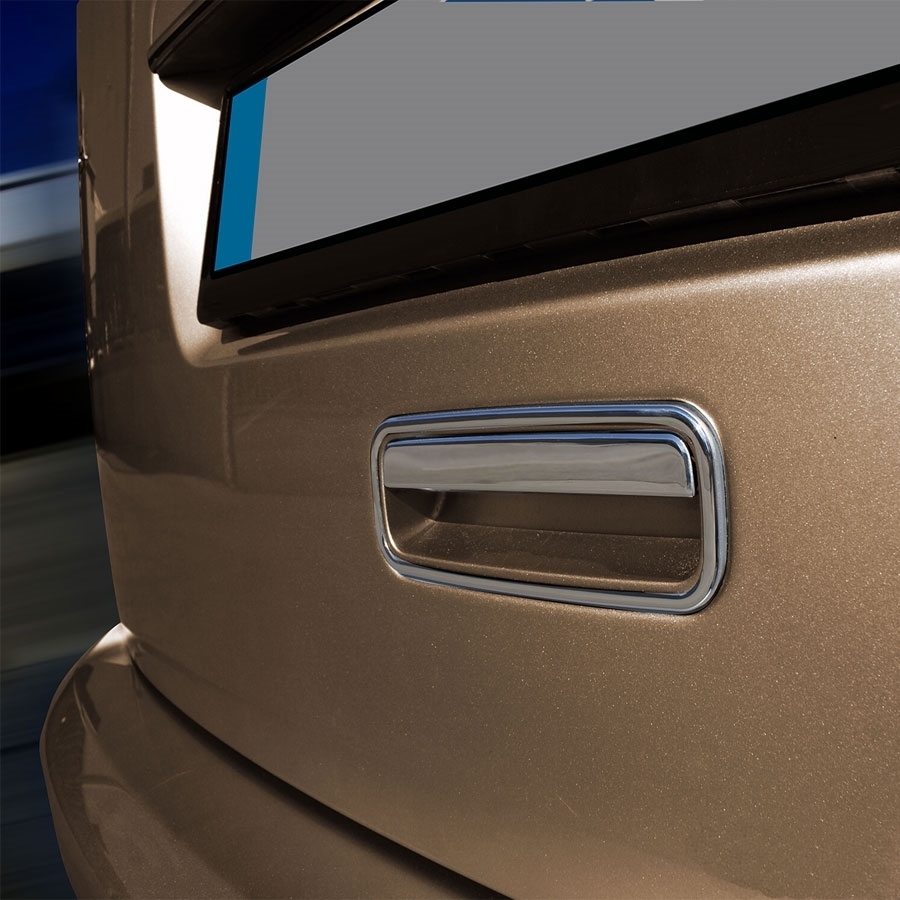 Car Exterior Door Handle Cover Trim/Fit For VW Touran 2003-2010 /Fit For Caddy 2004-2015 /Fit For Multivan 2003-2013 /Fit For Transporter T5 2003-2015 T6 Color : Silver 