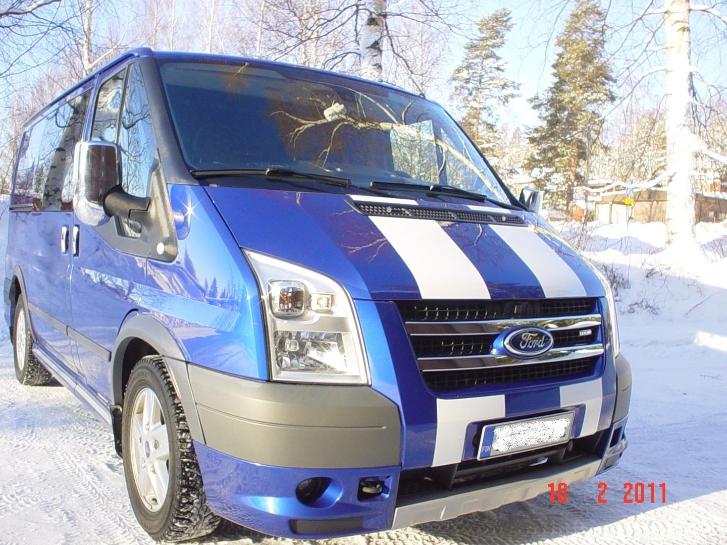 Ford Transit Maskin kromisarja