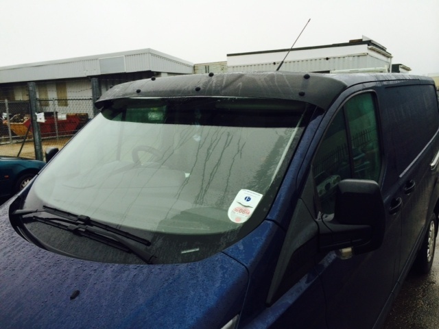 Transit custom online sun visor