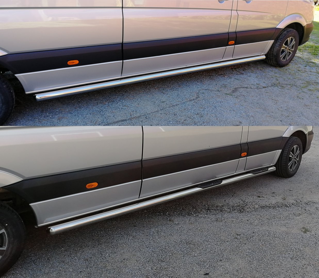 VW Crafter Side bars 2-in-1