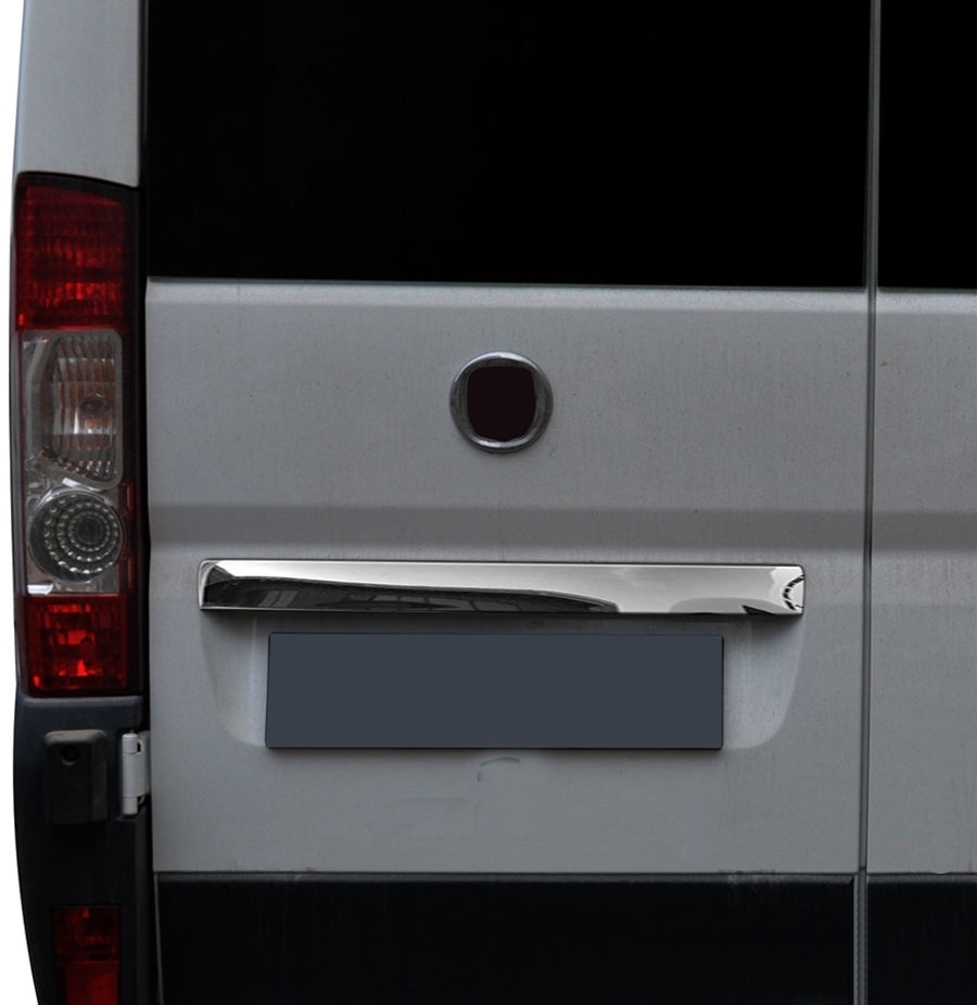 Fiat Ducato Stainless trim above register plate