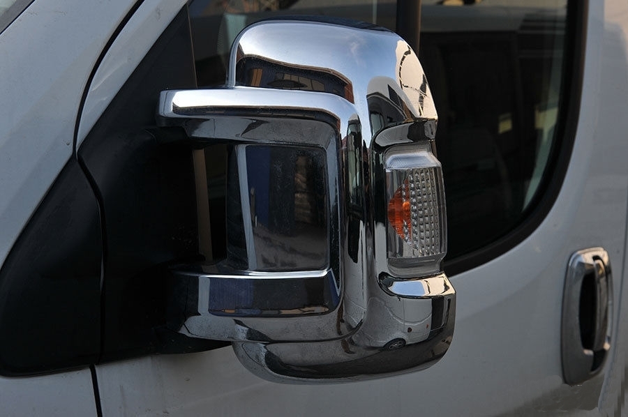 Peugeot Boxer Mirror covers chrome