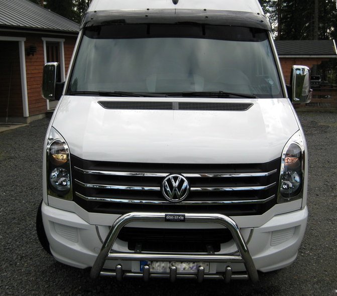 VW Crafter 2012 Front grille trims