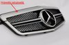 M-B W212 AMG-Look sport-grille 2009-2013 silver frame