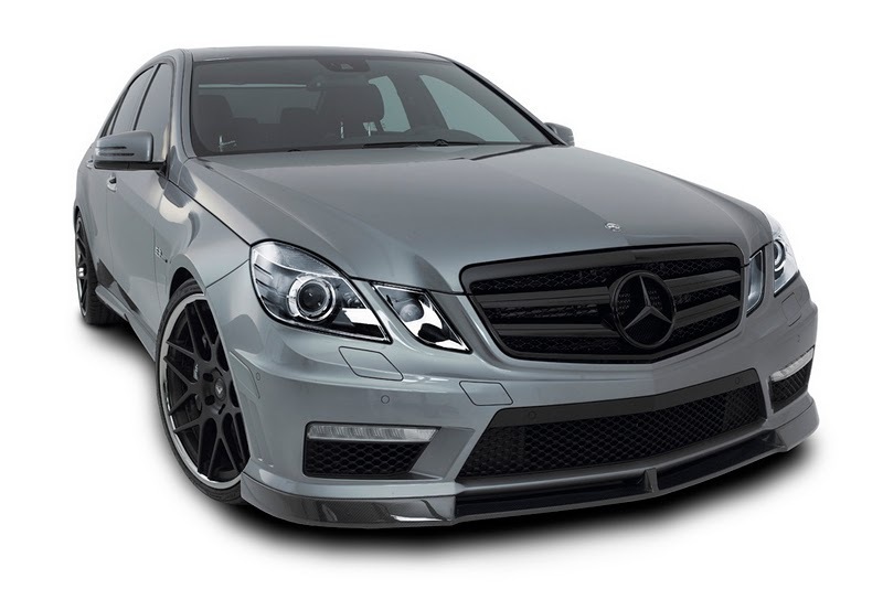 M-B W212 Matte black CL-Look sport-grille