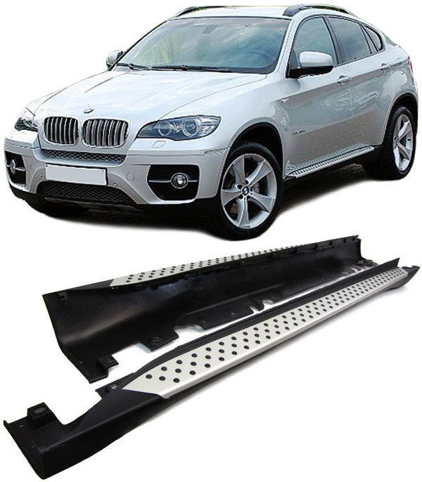 Bmw x6 side outlet steps
