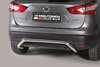 Nissan Qashqai Rear bumber protection bar 2014-2017