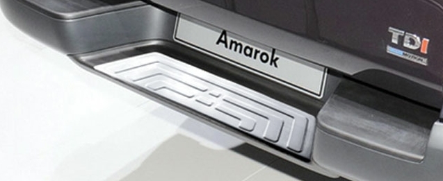 Volkswagen Amarok Rear step pad protector