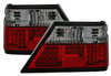 M-B W124 Red/Dark led rear lights Sedan/Coupe