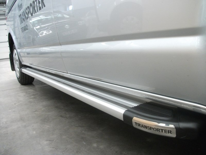 Ford Transit Custom Aluminium side steps