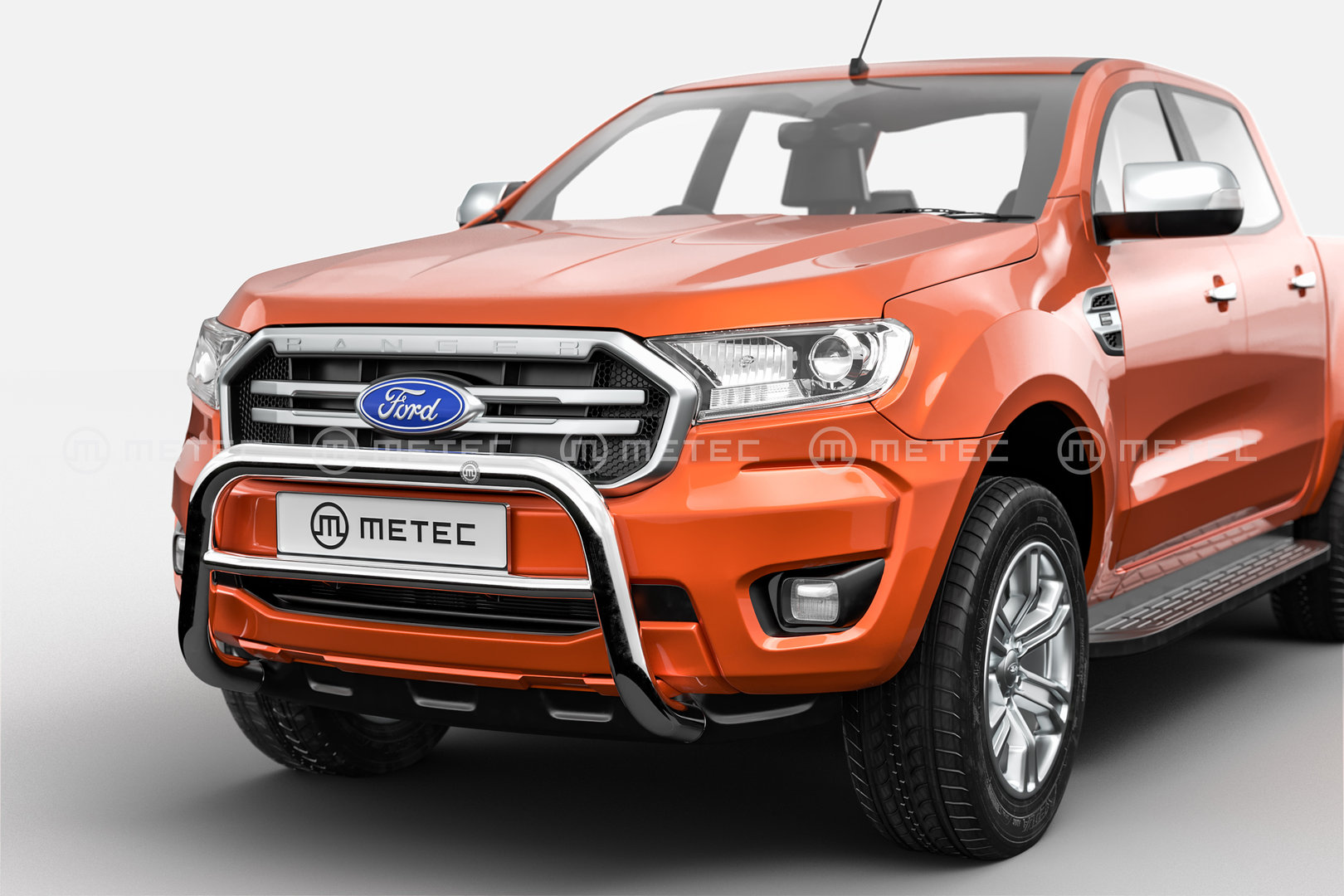 Ford Ranger EU-Front guard 2019-2023 (Metec)