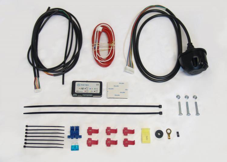 Wiring harness for tail hook 7- pin plugs