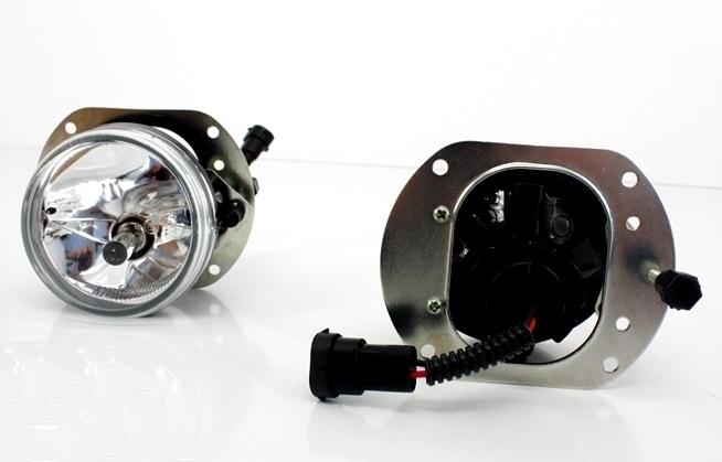 M-B W204 Fog lights for  AMG-Look front bumper