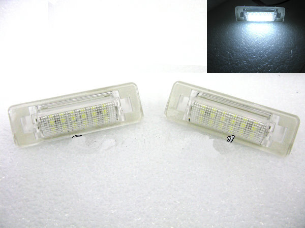 M-B W210 / W202 Led register plate lights