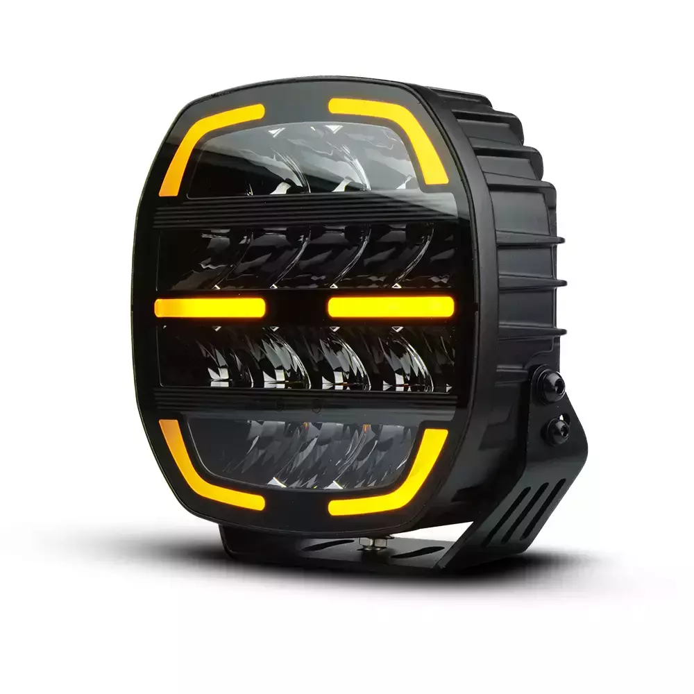 Monsterlux Core 9" Led-lisävalo mustalla rungolla