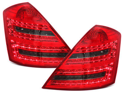 M-B W221 Red/Dark led rear lights