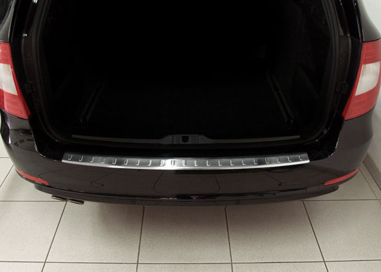 Skoda Superb Rear bumper protection cover 2009-2012