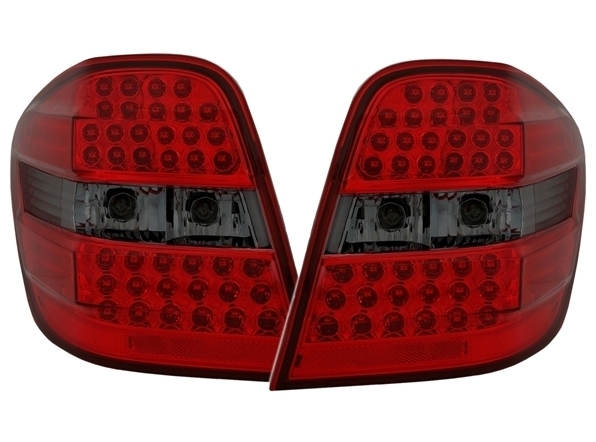 M-B ML W164 Red/dark rear led lights