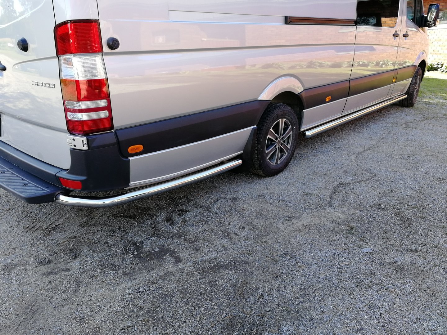 VW Crafter Style rear bumber protection bar -Tuningparts for van-