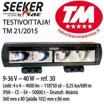 LED-lisävalo SAE Seeker 20