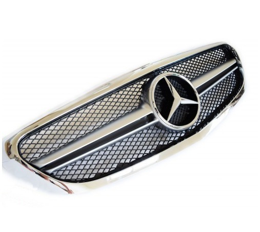 M-B W205 "AMG-Look" sport-grille 2014-2018 (Classic and Elegance)