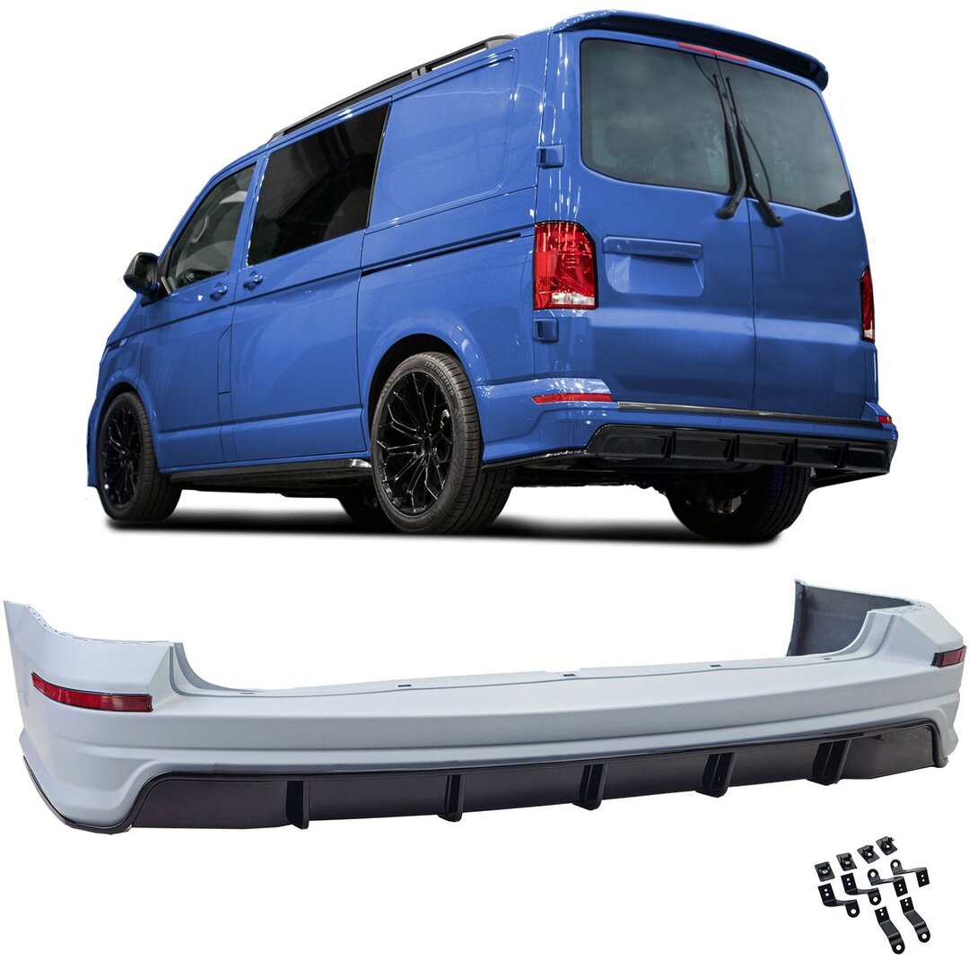 VW Transporter T6 / T6.1 Sportline takapuskuri pari-ovelliseen