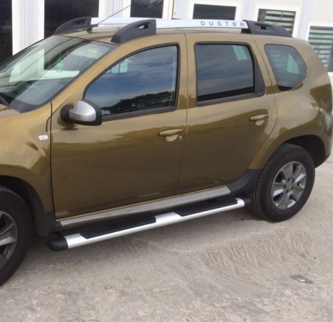 Dacia Duster Aluminium side bars