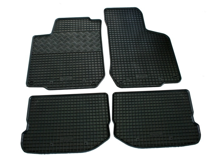 M-B W211 Rubber floor mat set