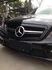 M-B W212 AMG-Look sport grille 2009-2013 with black frame