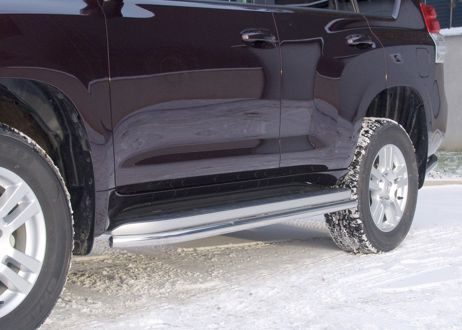 Toyota Land Cruiser FJ150 SIde bars to side steps