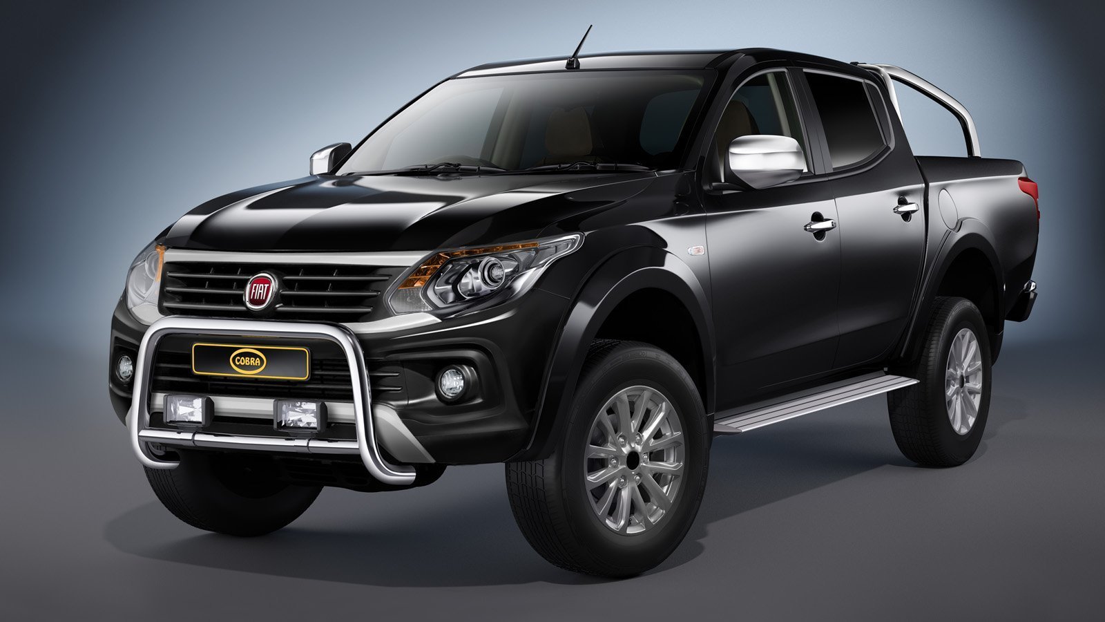 Fiat Fullback EU Front guard 2016 Cobra